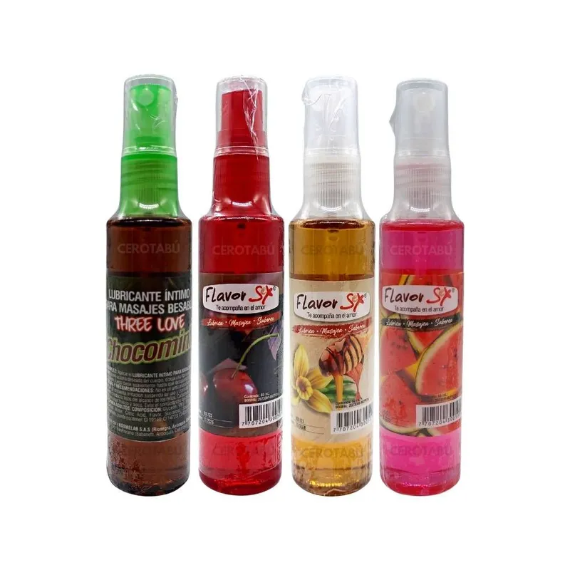 Trio Masajes Eróticos Sexo Oral Flavor 60 ml