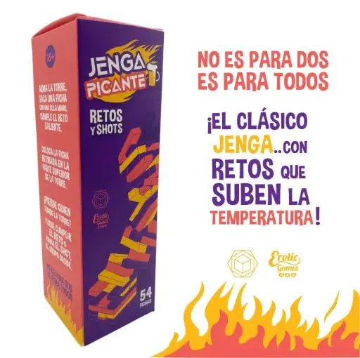 JUEGO JENGA PICANTE