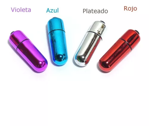Mini Bala Vibradora Metalizada Estimulacion