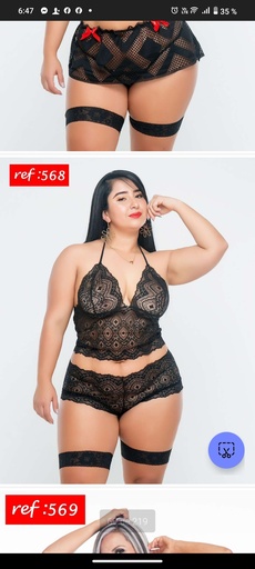Lencería talla plus 