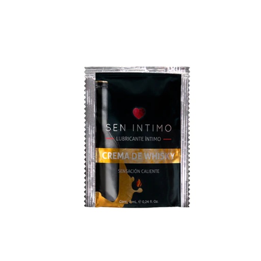 Lubricante Intimo Crema de Whisky Sachet x 7ml
