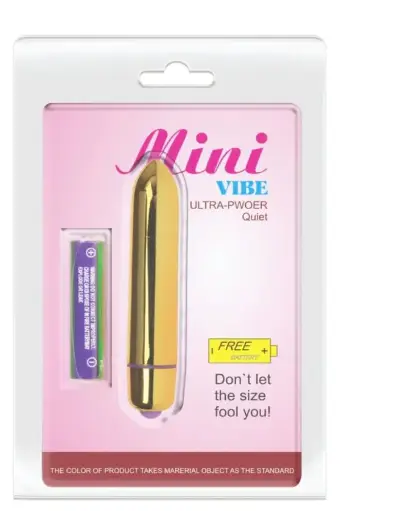 Bala mini vibe con pila