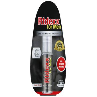 Retardante Sexual Hombre Potenciador Pene Rtdexx 15 gr