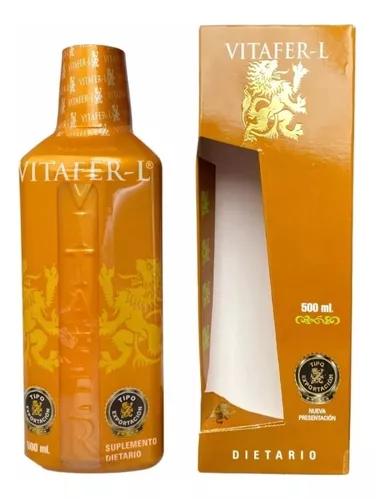 Vitafer-L Gold Jarabe x 500 ml Potenciador multivitaminico