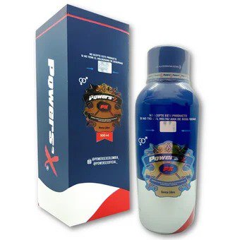 Powers'x Natural Power jarabe potenciador x 500 Ml