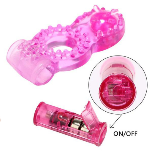 Anillo vibrador Estimula Clítoris Bola Anal Retardante