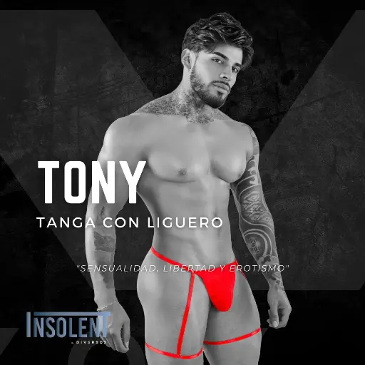 TANGA CON LIGUERO TONY 